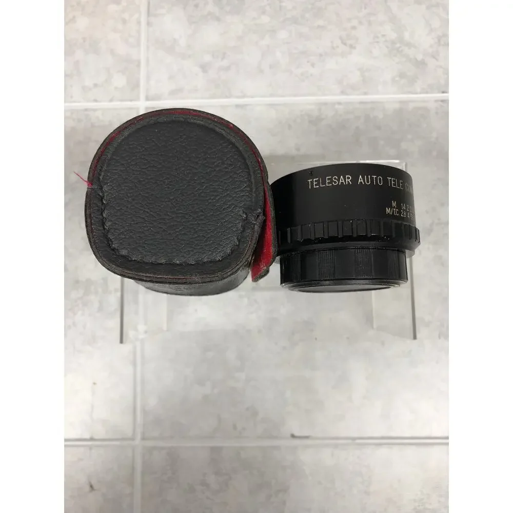 Telesar Auto Tele Converter 2X for Pentax with One Cap and Case